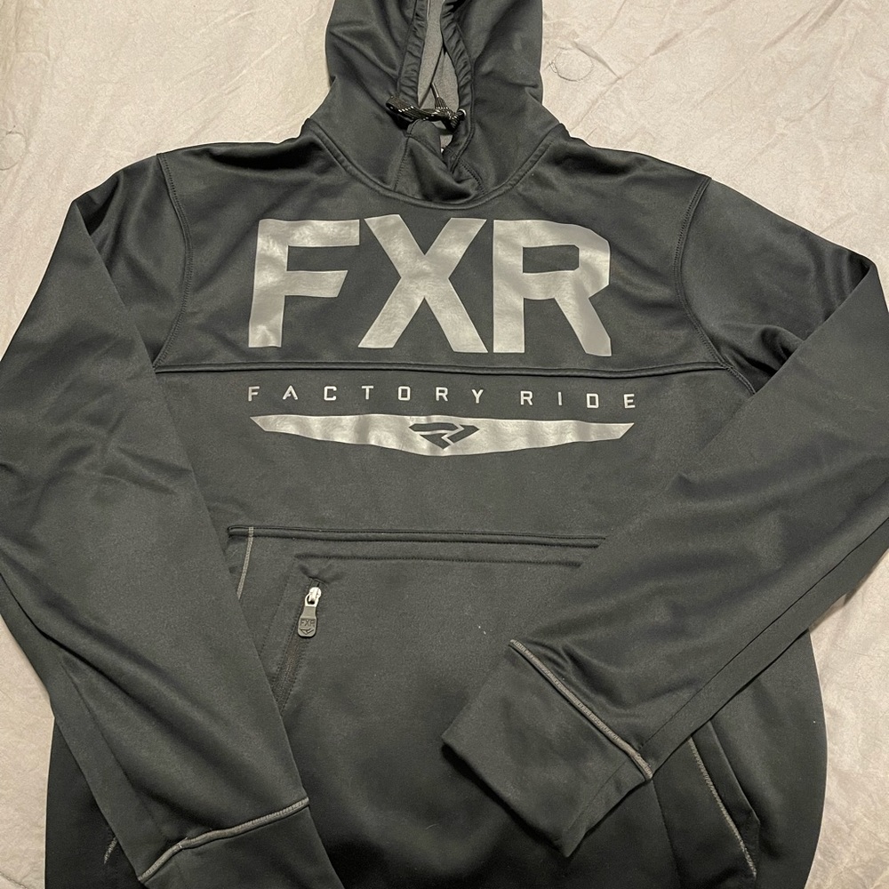 FXR All Black Pullover Hoodie
